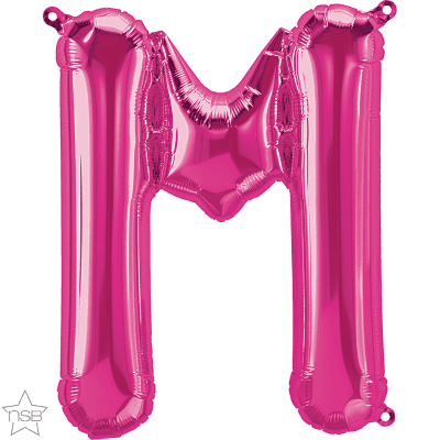 34 INCH FOIL MAGENTA LETTERS 1CTP