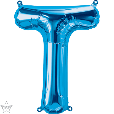 34 INCH FOIL BLUE LETTERS 1CTP