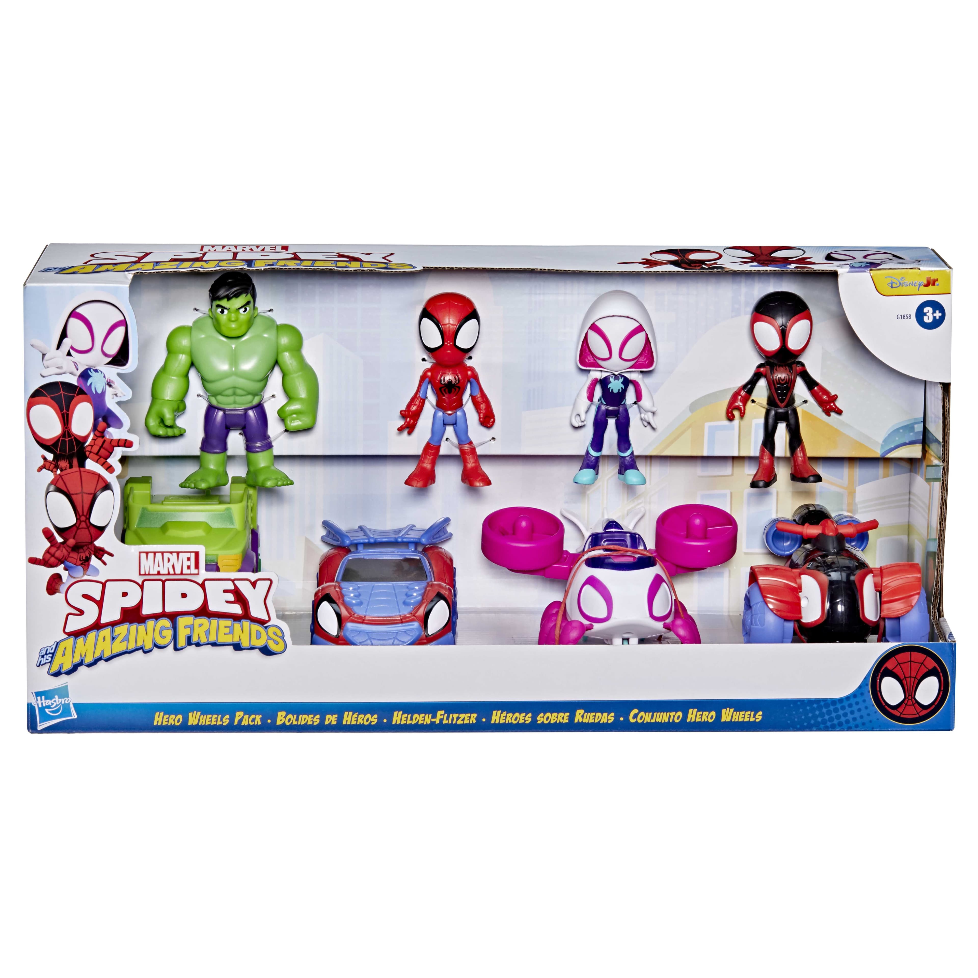 SPIDEY AND FRIENDS-HERO WHEELS PACK