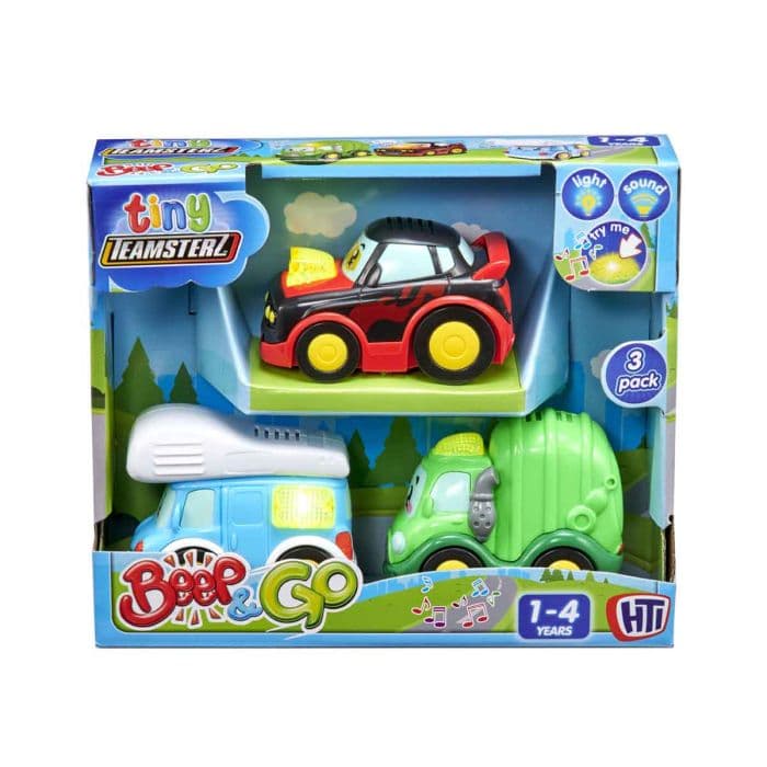 Teamsterz Beep N Go Beep Go 3 Pack