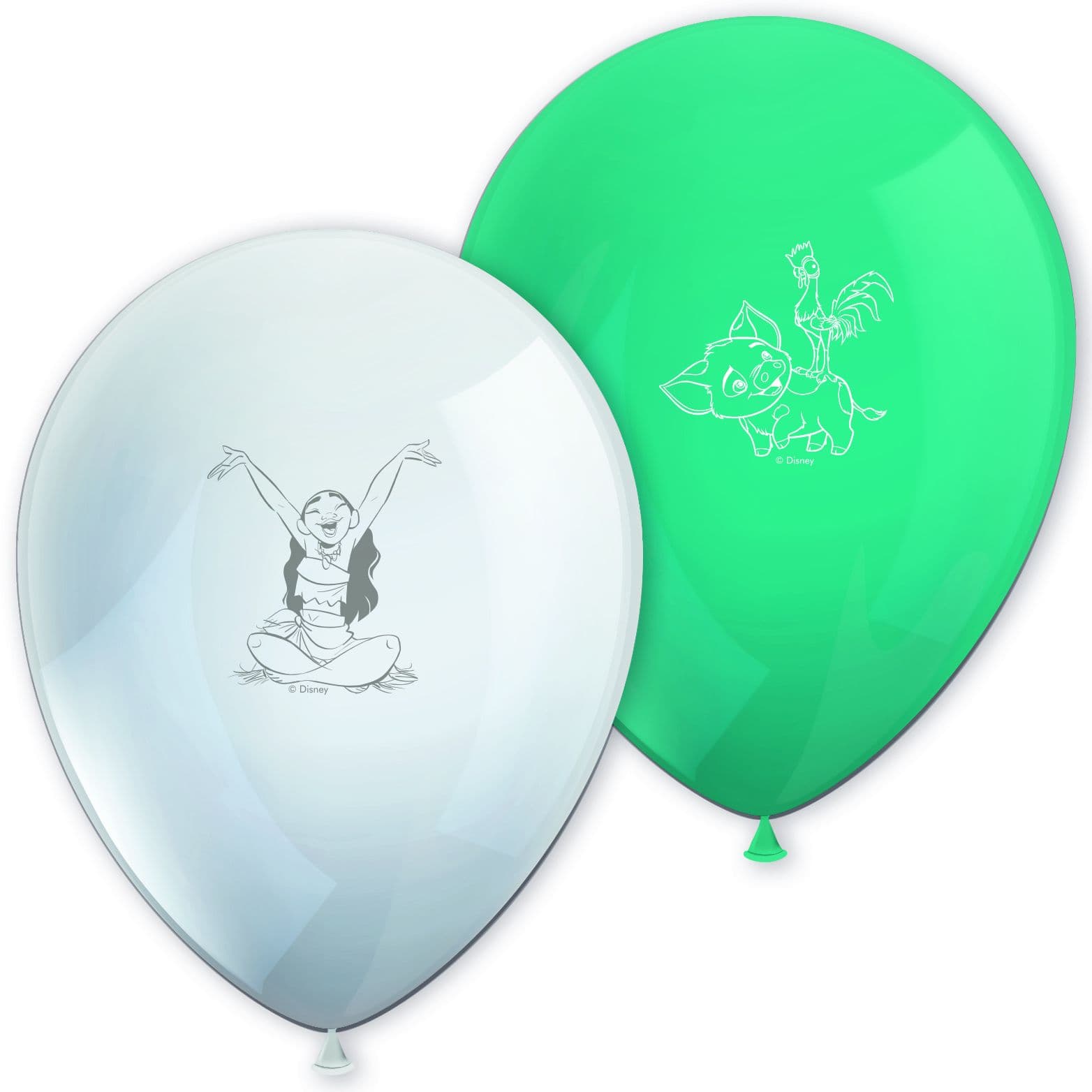Moana 11 Inch Printed Balloons 8ct