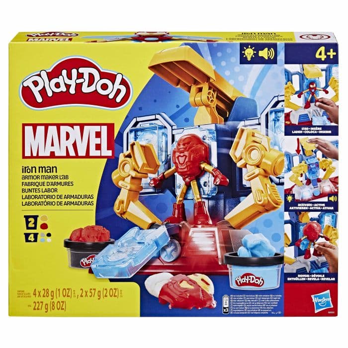 PLAY DOH IRON MAN ARMOR MAKER LAB
