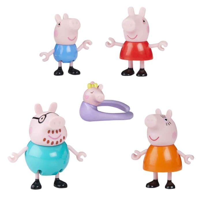 PEP PEPPAS FAMILY OF FIVE