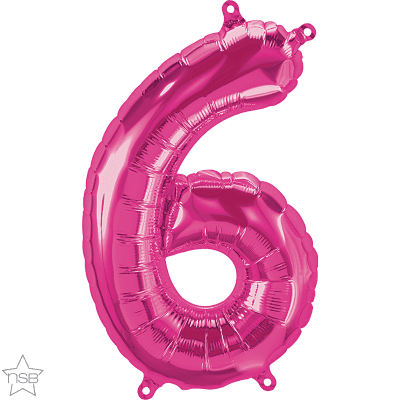 16 IN MAGENTA NUMBER 6 AIR FILLED 1CTP