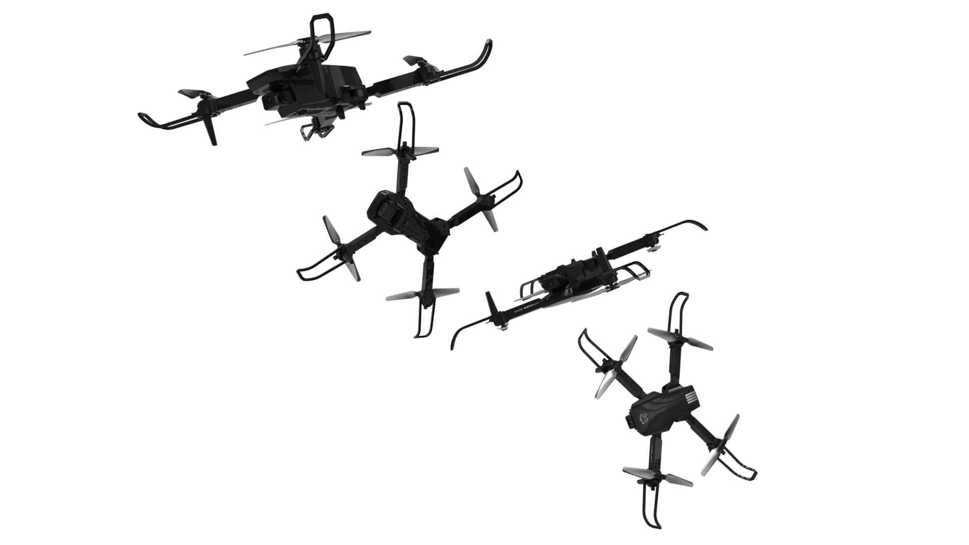 KABOOM KOO RC KOTARO 058 DRONE W 2 CAMERAS
