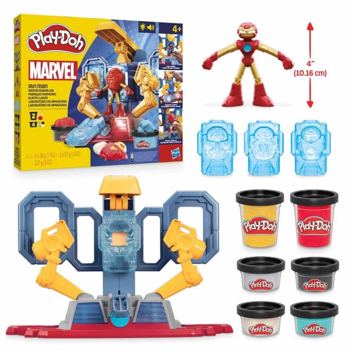PLAY DOH IRON MAN ARMOR MAKER LAB