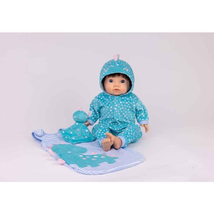 TINY TREASURES SLEEPY DINO DOLL