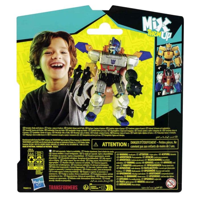 TRANSFORMERS MIXMASHERS BASIC FIGURE OPTIMUS PRIME