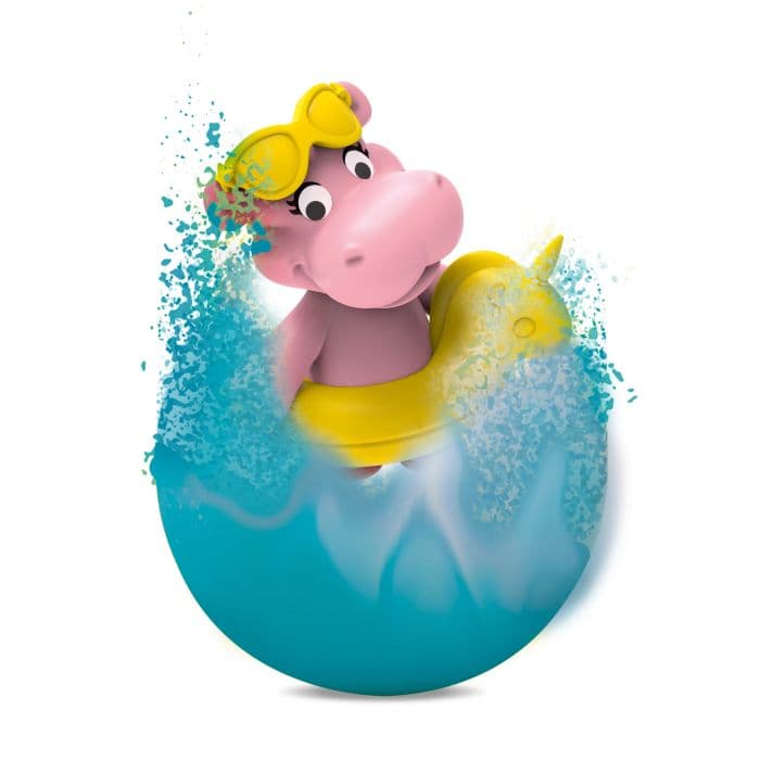 Inkee Surprise Bath Bomb Fun Beach Hippo