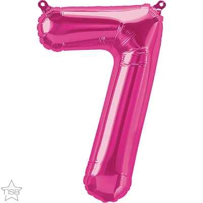 16 IN MAGENTA NUMBER 7 AIR FILLED 1CTP