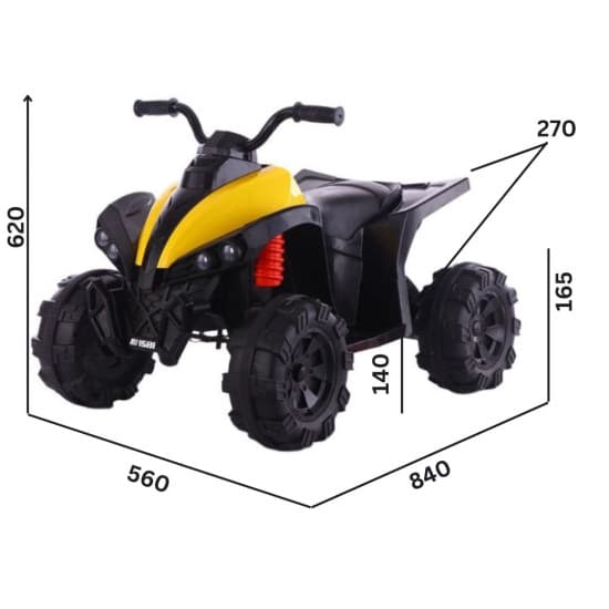 1588 Beach Buggy Ride On Quad