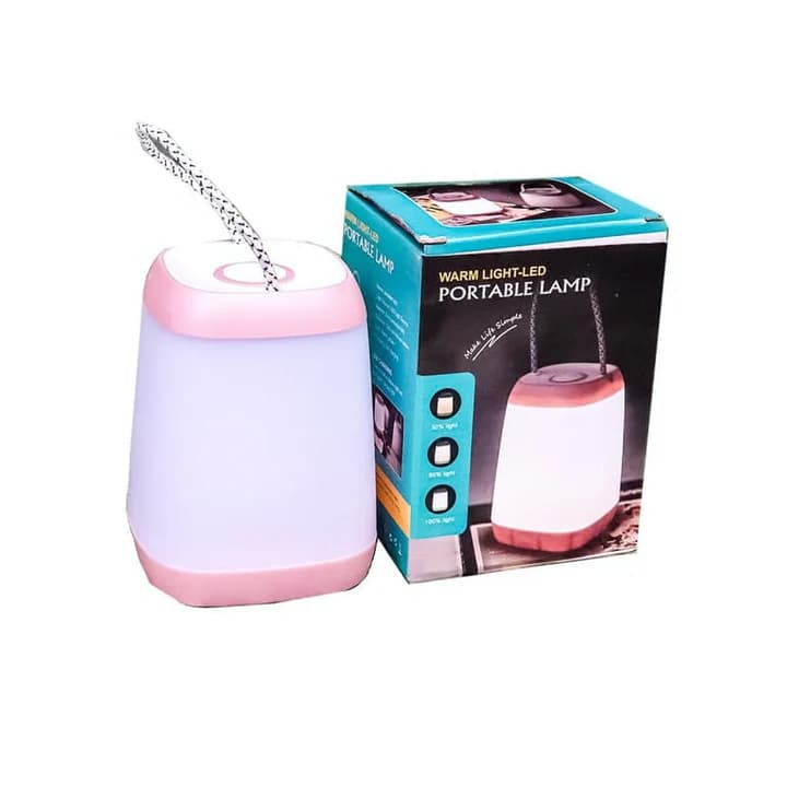 PORTABLE WARM LIGHT LED LAMP