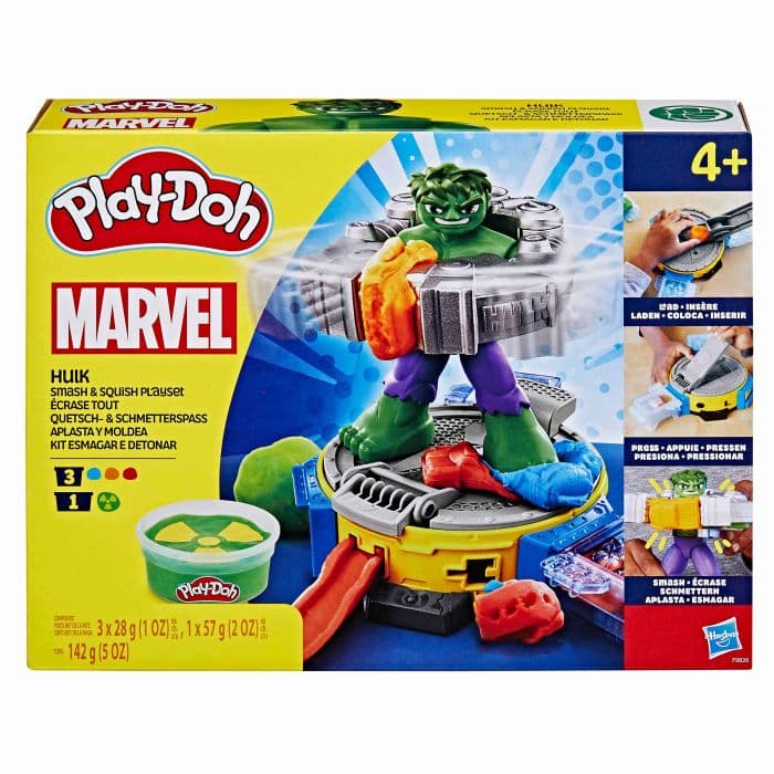 PLAY DOH HULK SMASH AND SQUISH