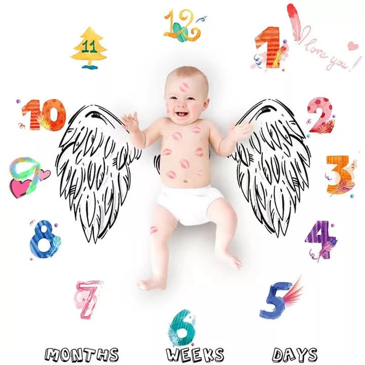 Baby Milestone Blanket