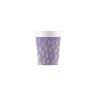 PEACOCK PAPER CUPS 200ML 8CT