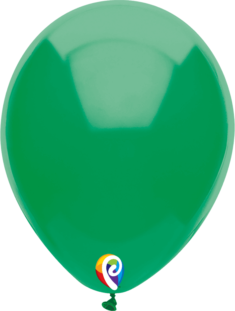 FS 12 INCH LATEX STANDARD COLOUR GREEN 100CTP
