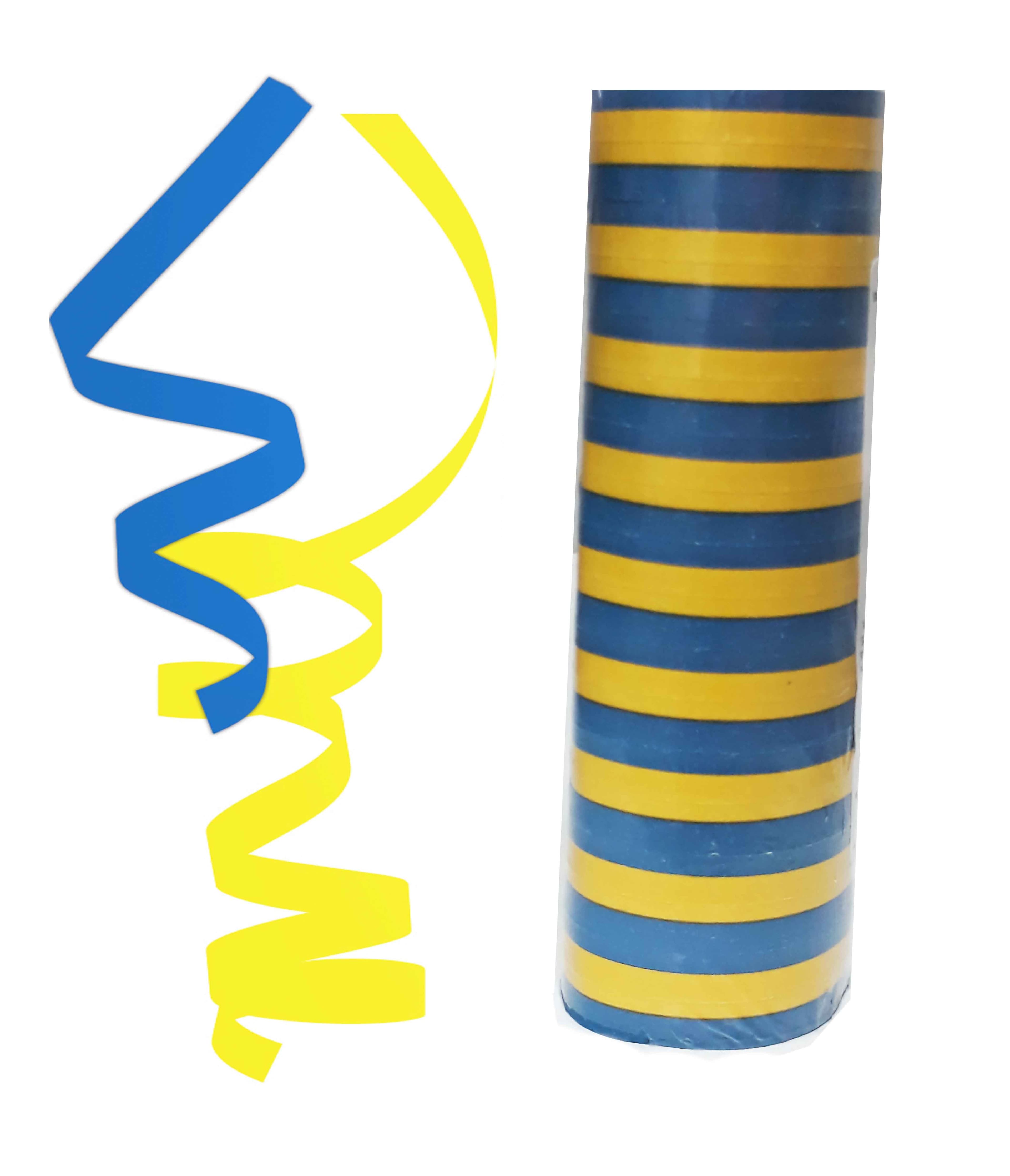 STREAMER(2COLORS MIXED BLUE AND YELLOW)1CTP