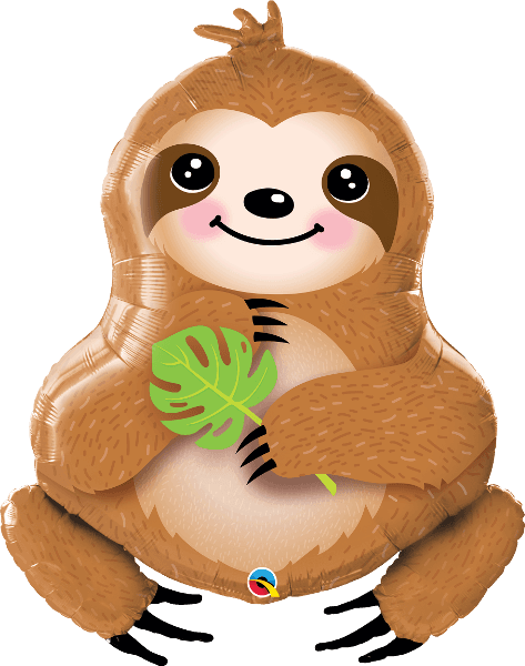 39 INCH FOIL SWEET SLOTH 1 CTP