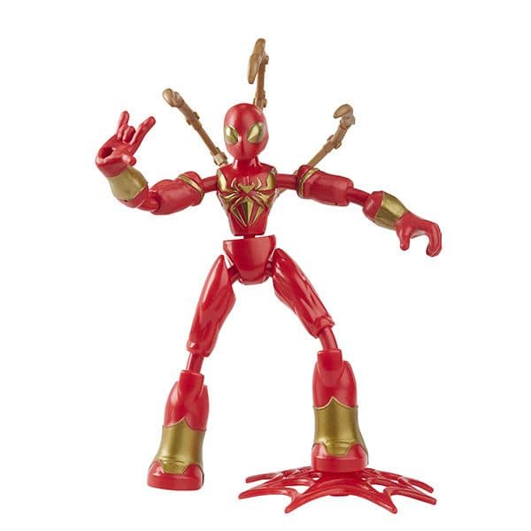 SPIDERMAN BEND AND FLEX IRON SPIDER