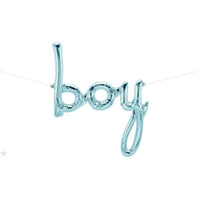 42 IN FOIL BOY SCRIPT SILVER AIR FILLED 1CTP
