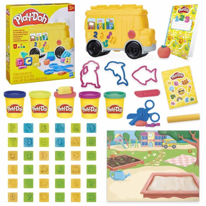PLAY DOH SCHOOL DAY FUN