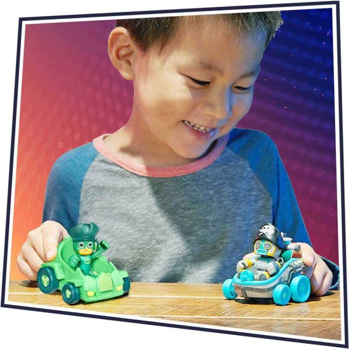 PJ MASKS HERO VS VILLAIN BATTLE GEK VS PIRAT ROBOT