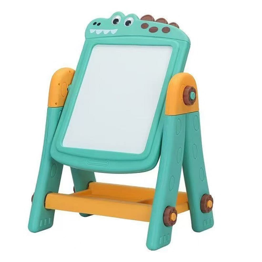 2-in-1 Kids Magnetic Drawing Board & Puzzle Easel