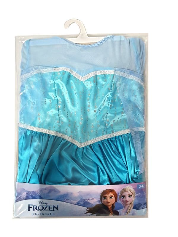 FROZEN ELSA DRESS UP AGE 3 4 1CT