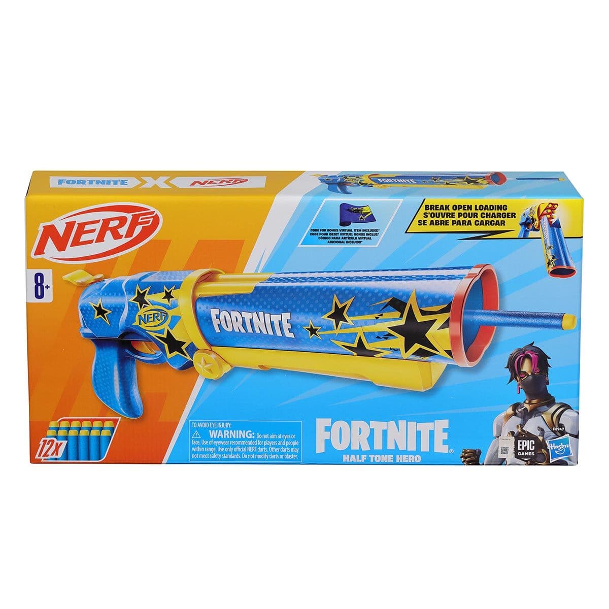 NERF FORTNITE HALF TONE HERO