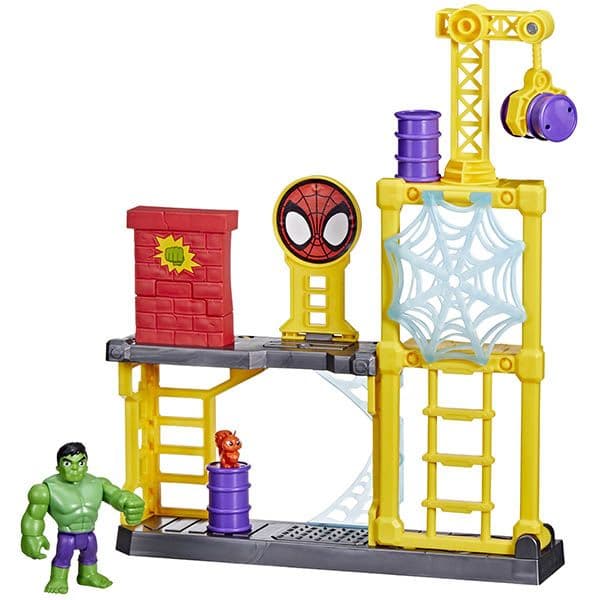 SPIDEY AND FRIENDS HULK SMASH YARD PLAYSET