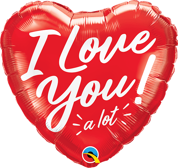 18 INCH FOIL I LOVE YOU A LOT 1CTP