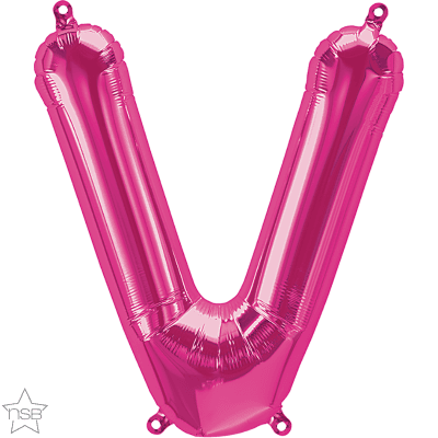 34 INCH FOIL MAGENTA LETTERS 1CTP