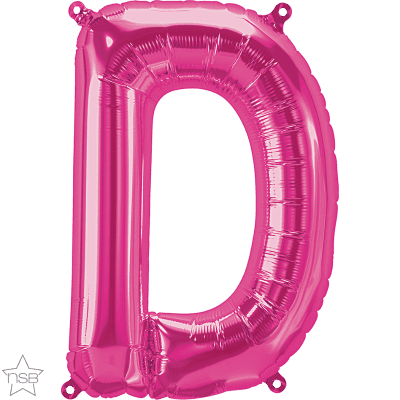 34 INCH FOIL MAGENTA LETTERS 1CTP