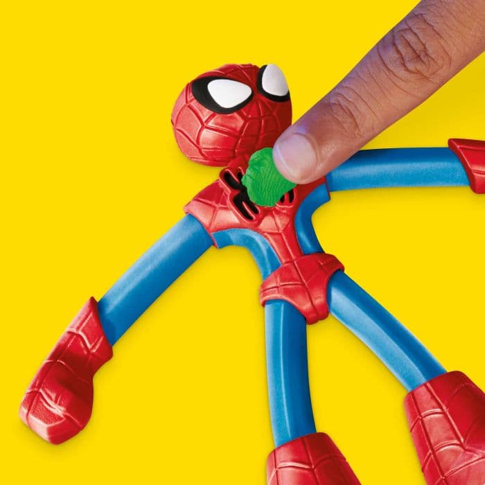 PLAY DOH SPIDER MAN LAUNCH AND SLICE BATTLE