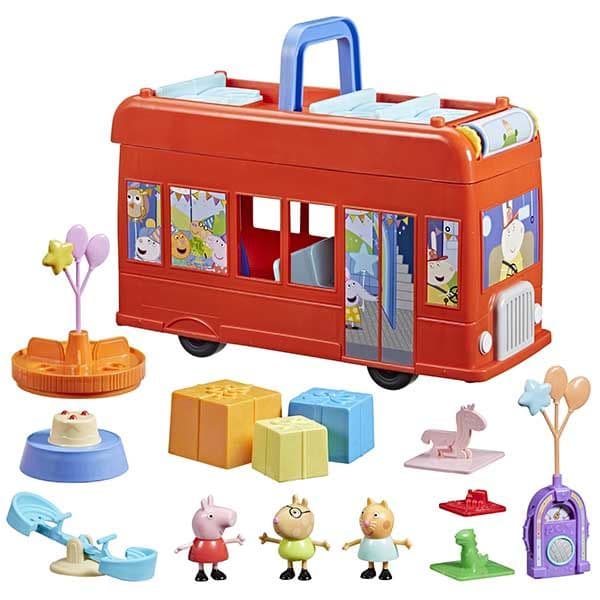 PEPPAS PEPPAS 2 IN 1 PARTY BUS