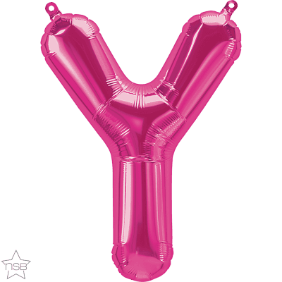 34 INCH FOIL MAGENTA LETTERS 1CTP