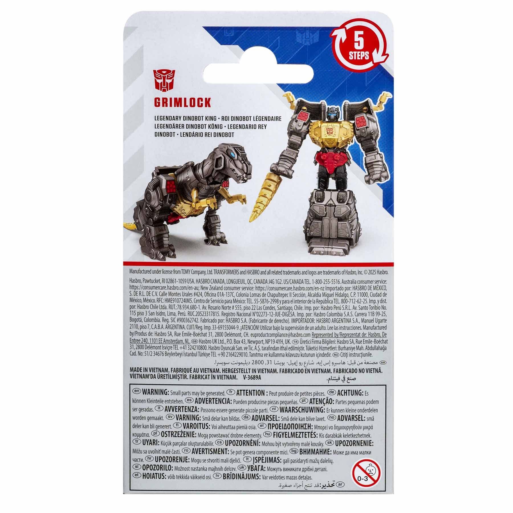 TRANSFORMERS GEN AUTHENTICS BRAVO GRIMLOCK