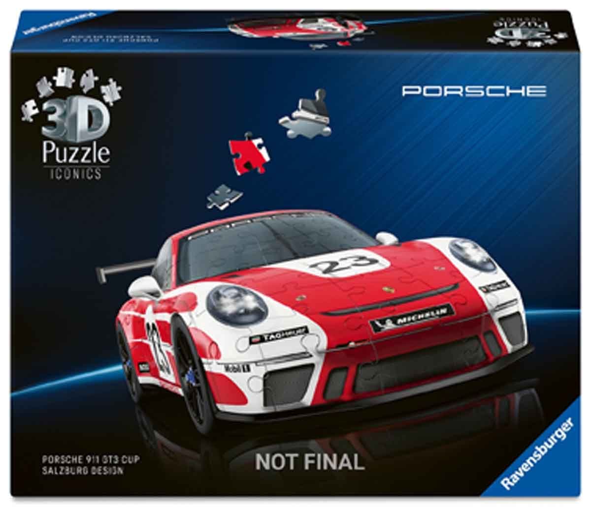 RAVENSBURGER 108PC 3D PUZZLE ICONICS PORSCHE SALZB