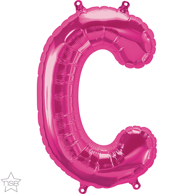 34 INCH FOIL MAGENTA LETTERS 1CTP