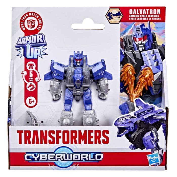TRANSFORMERS CYBERWORLD ARMOR GALVATRON