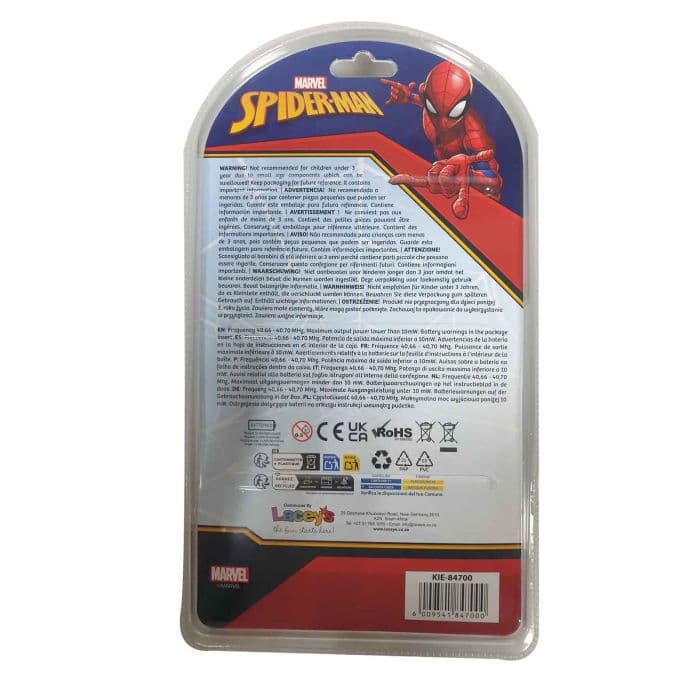 Spiderman Walkie Talkie Clam Shell