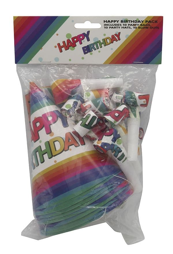 HAPPY BIRTHDAY PARTY PACK 30CTP