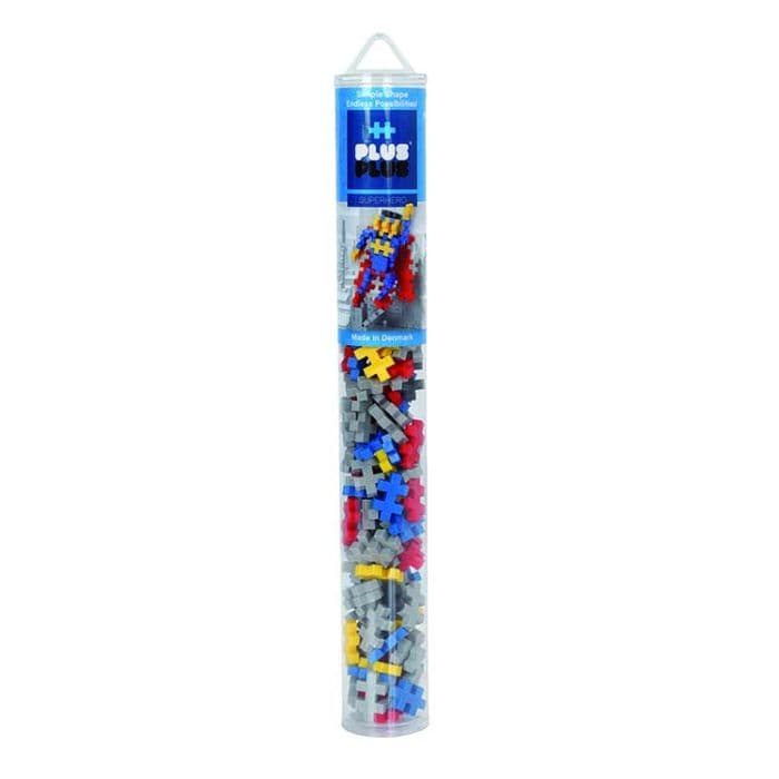 Plus Plus Superhero 100 Piece Tube
