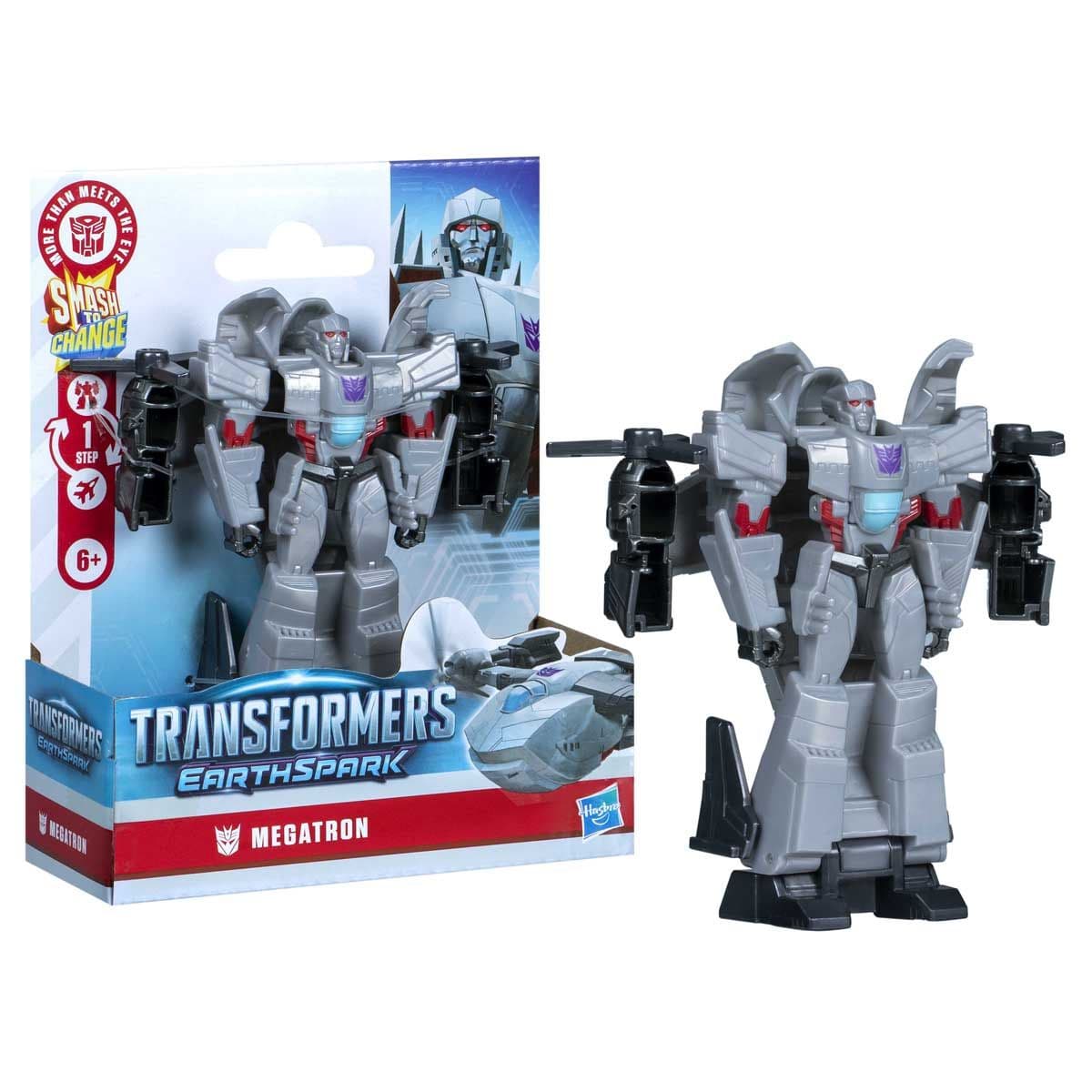 TRANSFORMERS EARTHSPARK 1 STEP SMASH MEGATRON