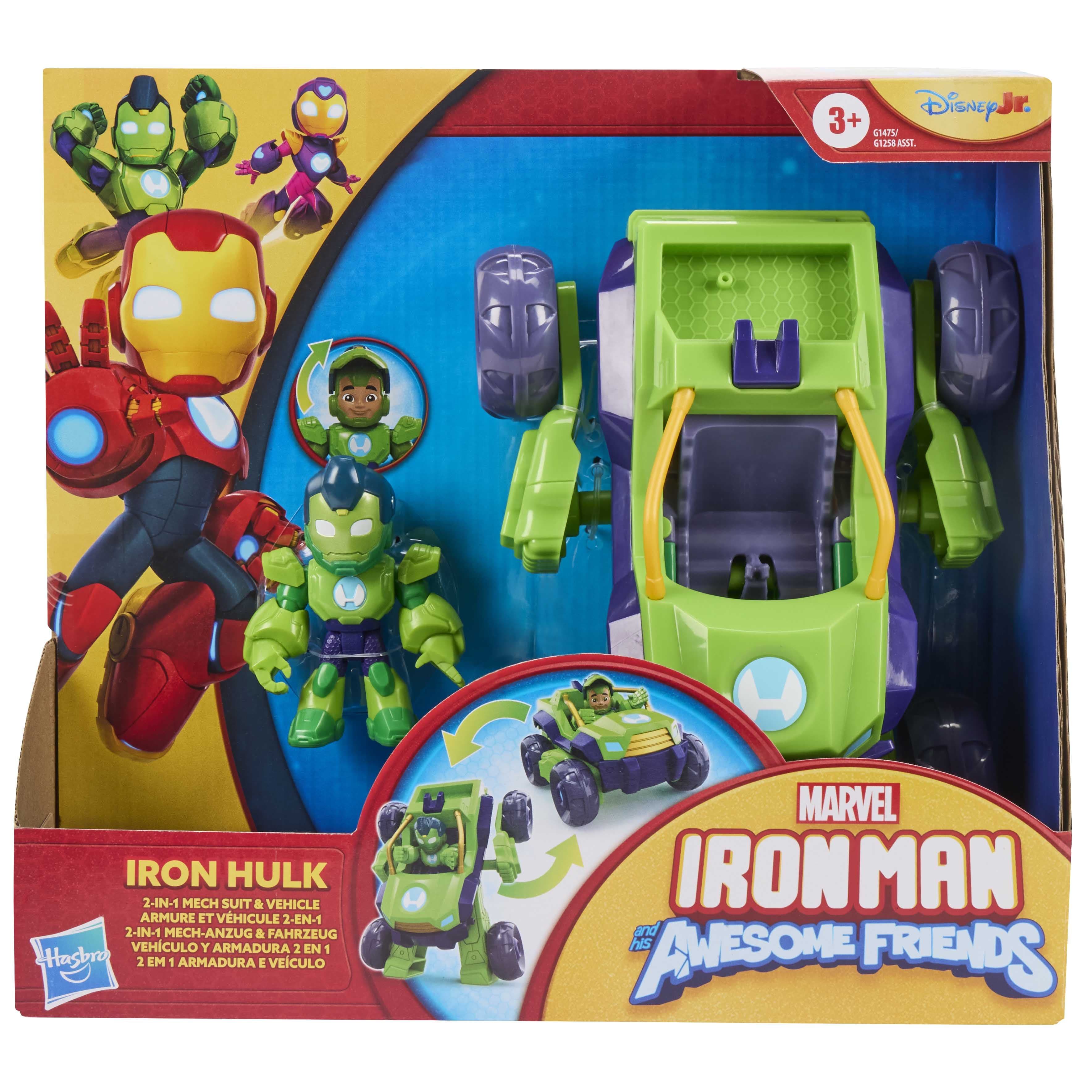 IRON MAN AND FRIENDS IRON HULK MECH SUIT