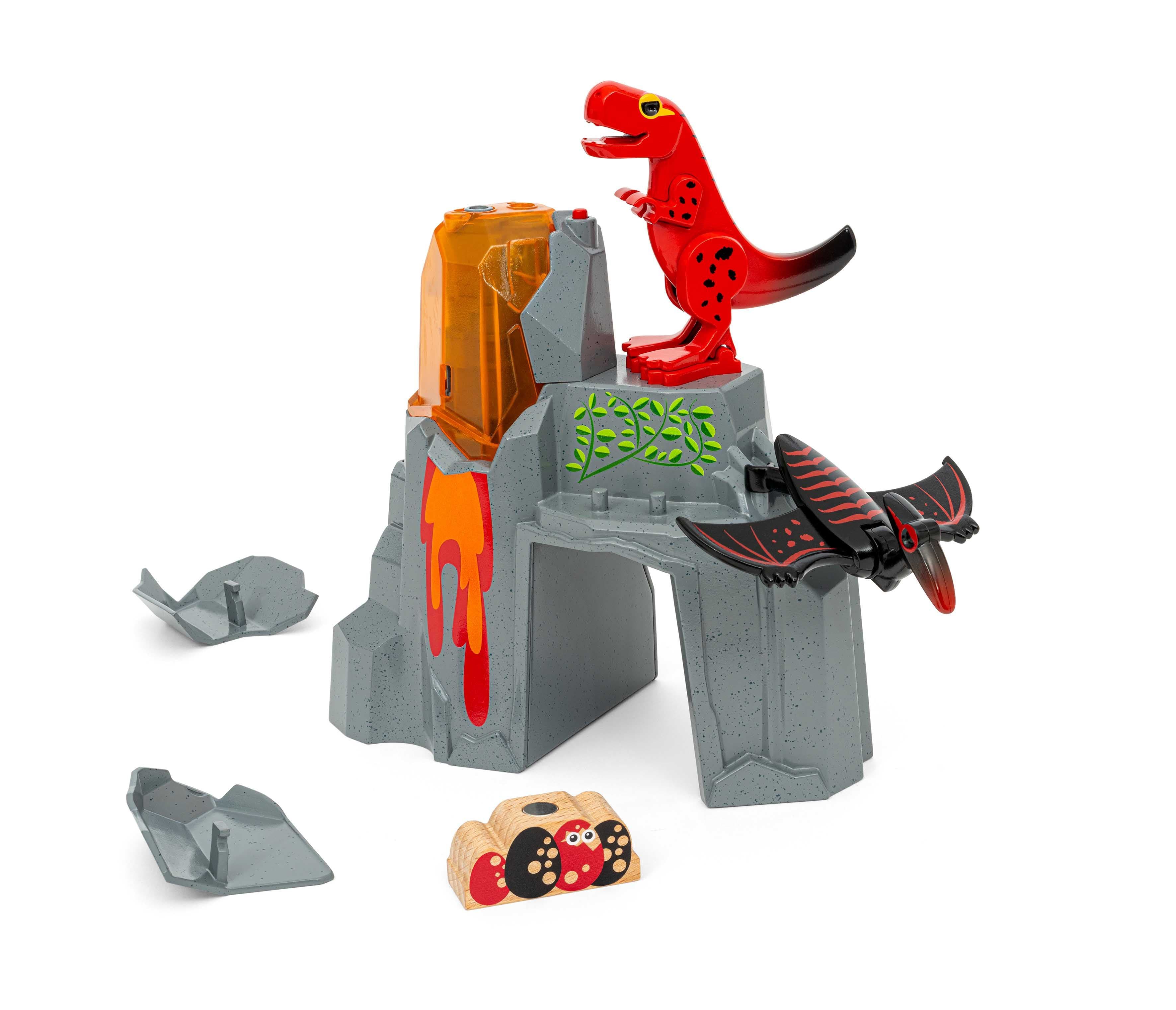 BRIO DINOSAUR ERUPTING VOLCANO