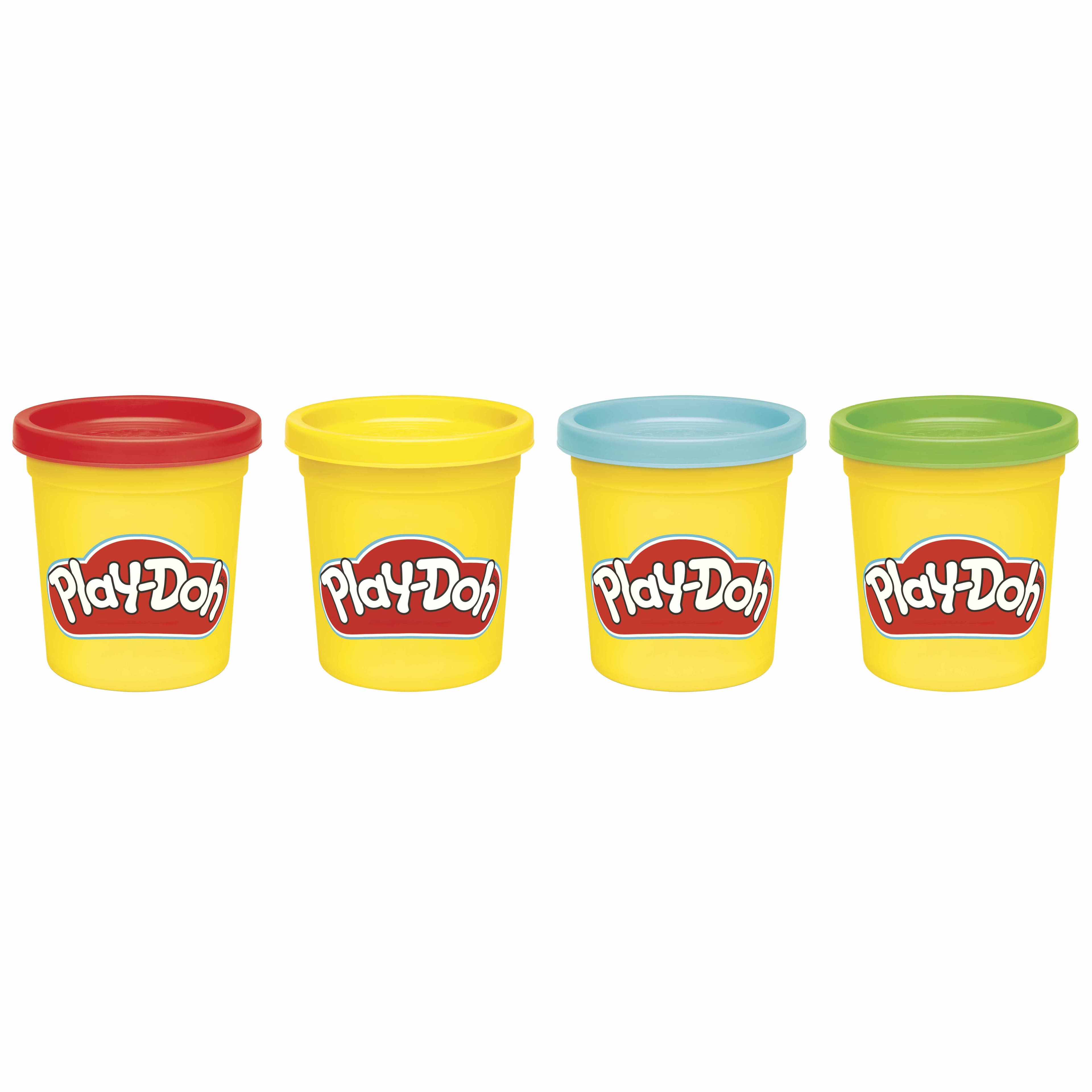 PLAY DOH CLASSIC 4 PACK ASST 3OZ CANS