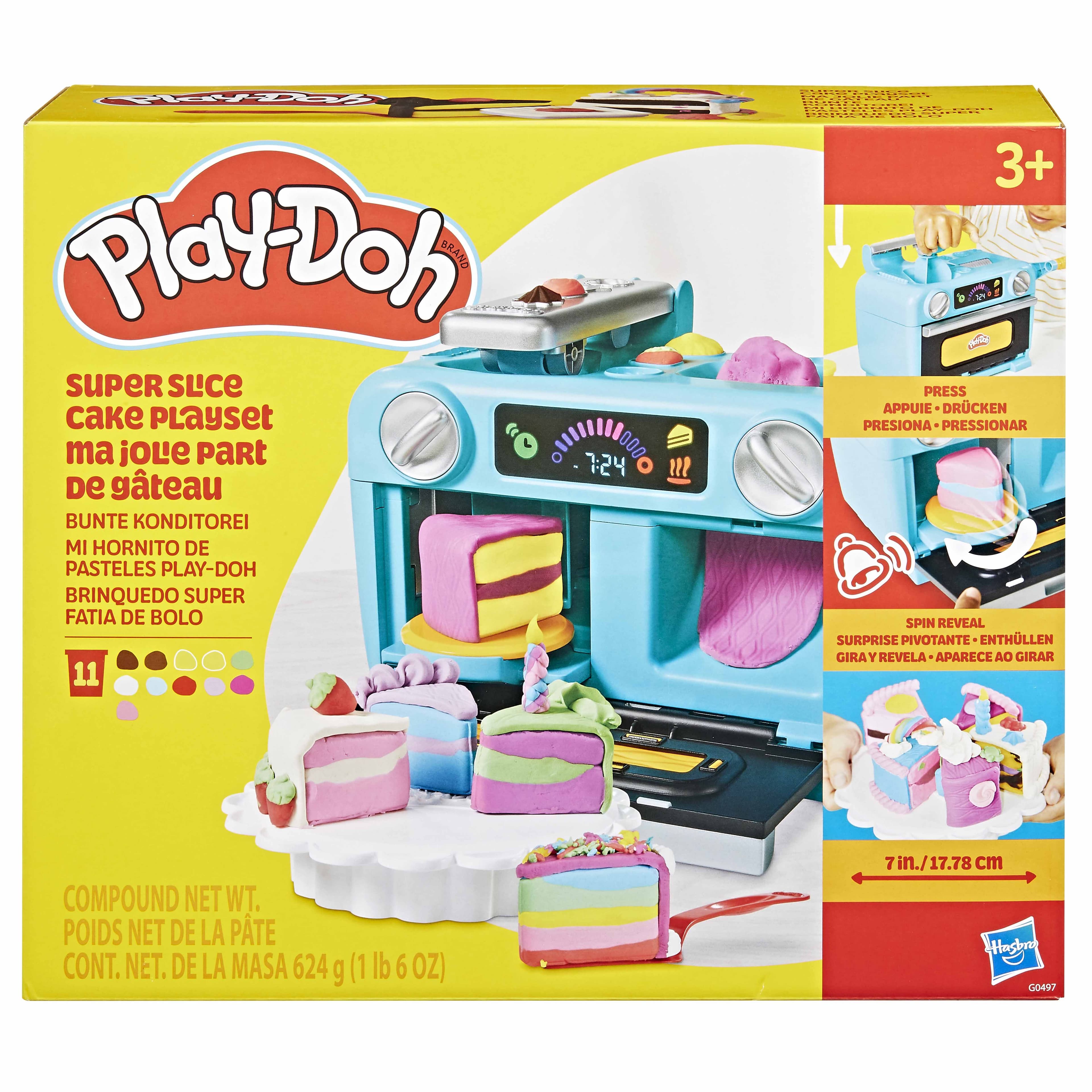 PLAY DOH SUPER SLICE CAKE PLAYSET