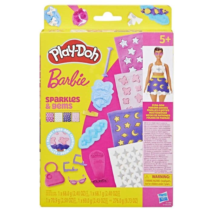 PLAY DOH BARBIE SPARKLES AND GEMS