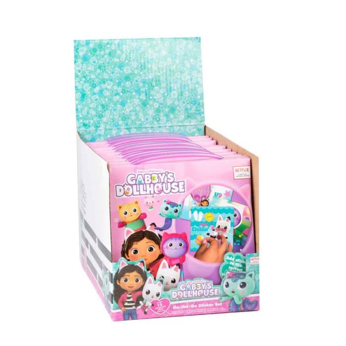 Gabbys Dollhouse On The Go Sticker Set
